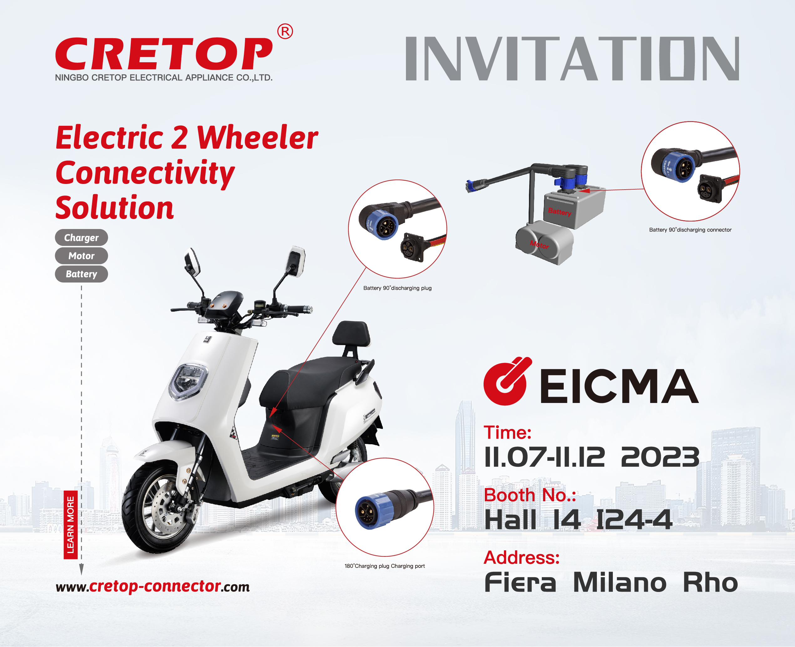 Πρόσκληση EICMA 2023